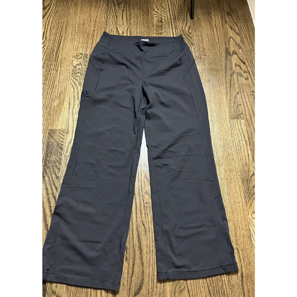 Deluth Trading Company Black Wide Leg pants w-Pockets Small(29)athletic work - Picture 1 of 7